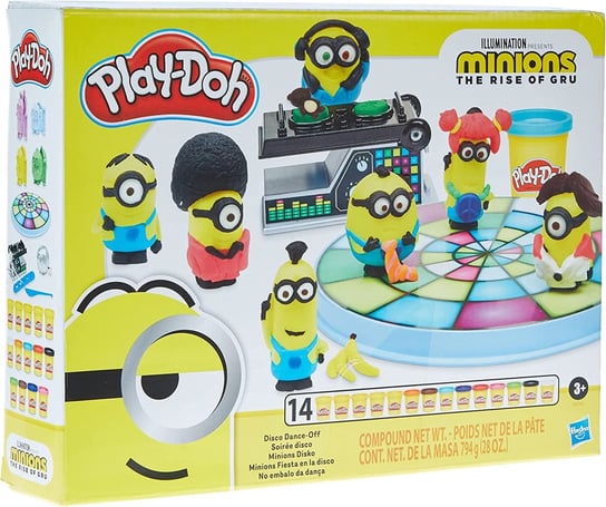 Hasbro Play-Doh Zestaw Minionki 14 Tub E8765 Hasbro
