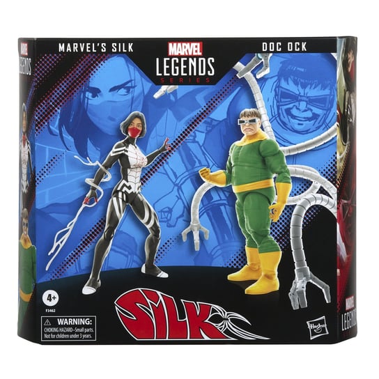 Hasbro, Spiderman, figurka kolekcjonerska 60th Anniversary Doc Ock Octopus Silk, 15 cm, F3462 Hasbro