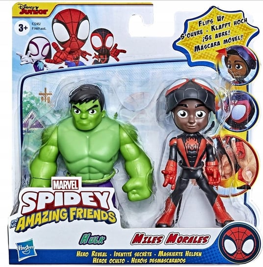 Hasbro Spidey i super kumple Miles Morales i Hulk Hasbro