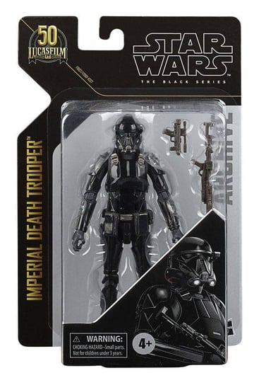 Hasbro, Star Wars Black Series, Figurka kolekcjonerska, 50th Anniversary, Imperial Death Trooper, 15 cm, F1907 Hasbro