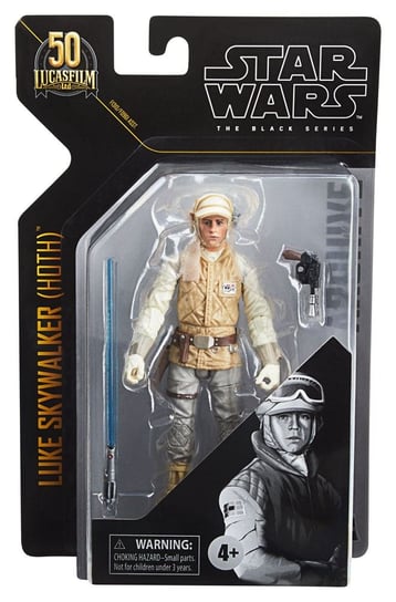 Hasbro, Star Wars Black Series, Figurka kolekcjonerska, 50th Anniversary, Luke Skywalker (Hoth), 15 cm, F1310 Hasbro