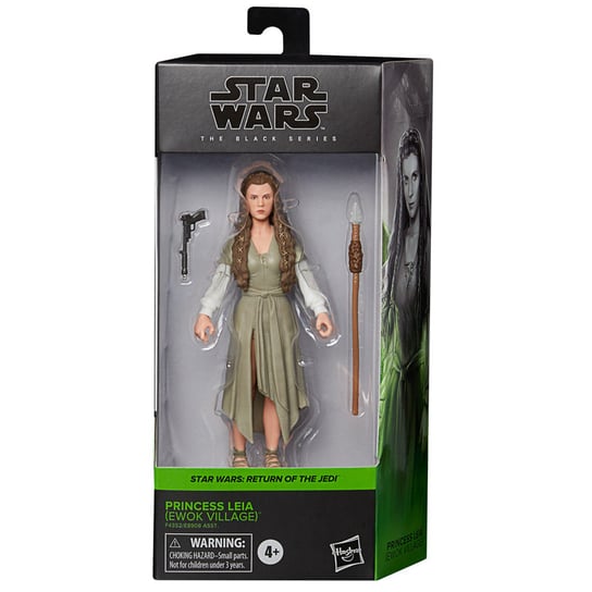 Hasbro, Star Wars Black Series, Figurka kolekcjonerska, Princess Leia (Ewok Village), 15 cm, F4352 Hasbro
