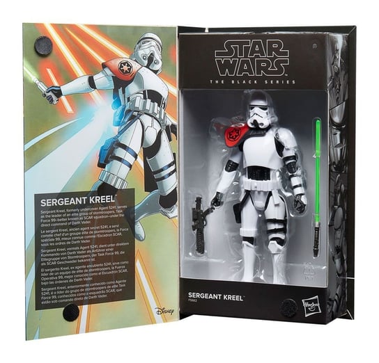 Hasbro, Star Wars Black Series, Figurka kolekcjonerska, Sergeant Kreel, 15 cm, F5662 Hasbro