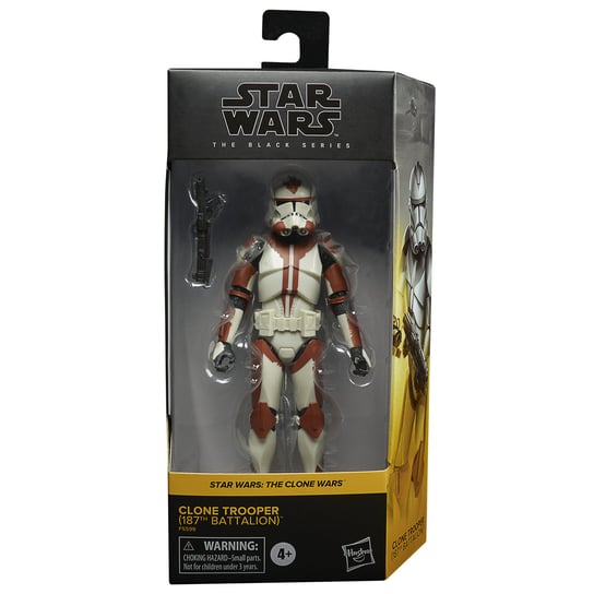 Hasbro, Star Wars Black Series, Figurka kolekcjonerska, The Clone Trooper 187th Battalion, 15 cm, F5599 Hasbro
