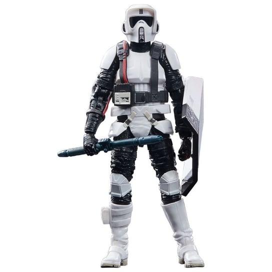 Hasbro, Star Wars Black Series Jedi, Figurka kolekcjonerska, szturomowiec Riot Scout Trooper (Gaming Greats), 15 cm, F5593 Hasbro
