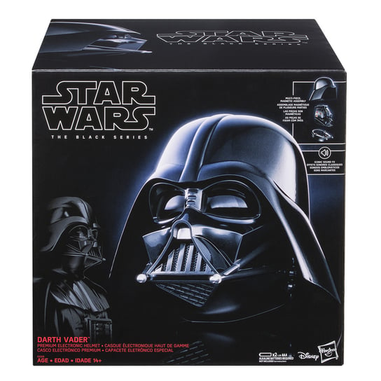 Hasbro, Star Wars Hełm elektroniczny Darth Vader Premium, E0328 Hasbro
