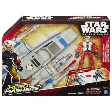 Hasbro, Star Wars Hero Mashers, Figurka z pojazdem Hasbro