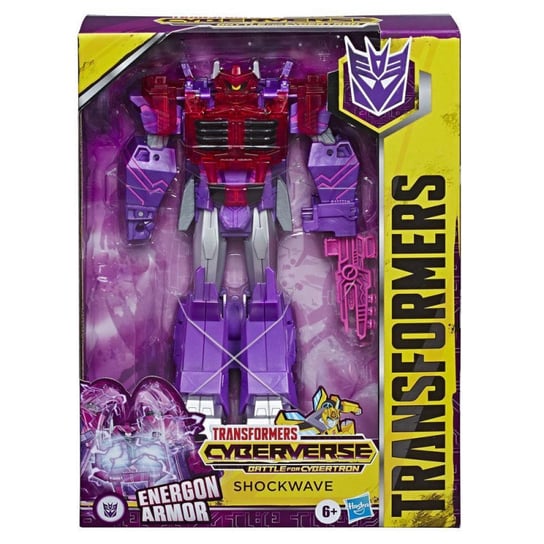 Hasbro, Transformers, figurka Action Attackers Ultimate Shockwave Hasbro