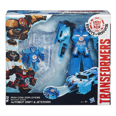 Hasbro, Transformers, figurki Autobot Drift i Jetstorm Transformers
