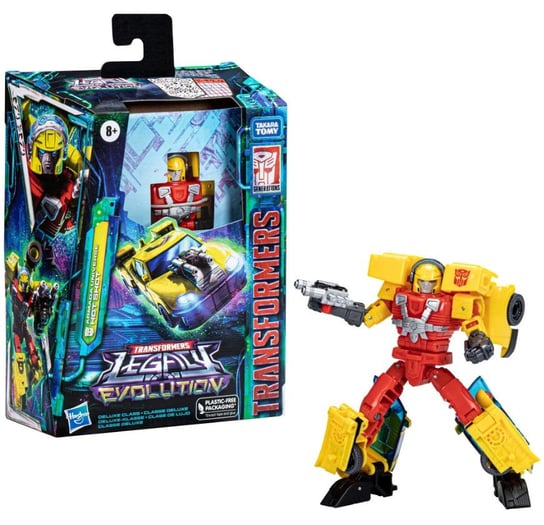 Hasbro, Transformers Generations Legacy, figurka kolekcjonerska EV DELUXE HOT SHOT, 14 cm, F7190 Transformers