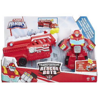 Hasbro, Transformers, Rescue Bots, Straż pożarna Hook i Ladder Heatwave, B4951/B4952 Transformers