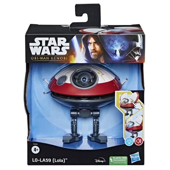 Hasbro, Zabawka Interaktywna, Star Wars: Obi-Wan Kenobi Lo-La59 (Lola) 13 Cm, F6103 Hasbro