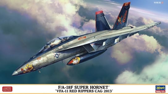 Hasegawa 02385 F/A-18F Super Hornet VFA-11 Red Rippers CAG 2013 1/72 HASEGAWA