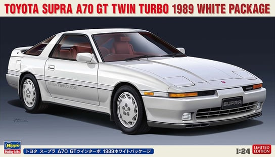 Hasegawa 20504 Toyota Supra A70 GT Twin Turbo 1989 White Package 1/24 HASEGAWA