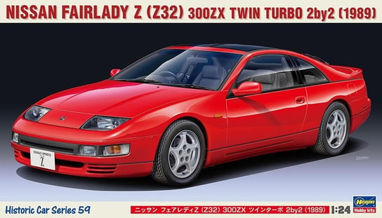 Hasegawa HC59 Nissan Fairlady Z (Z32) 300ZX Twin Turbo 2by2 (1989) 1/24 HASEGAWA