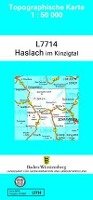 Haslach Kinzig 1 : 50 000 Lva Baden-Wurttemberg, Landesamt Fur Geoinformation Und Landentwicklung Baden-Wurttemberg