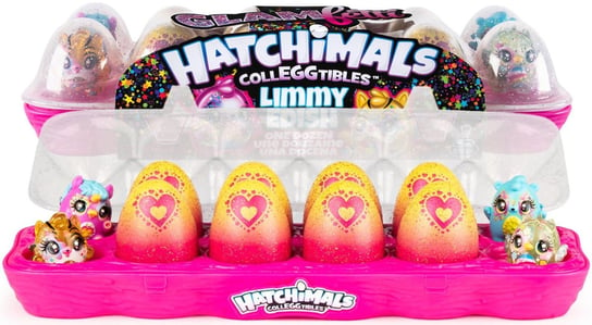Hatchimals, figurki kolekcjonerskie Glamfetti 12 Jaj Hatchimals