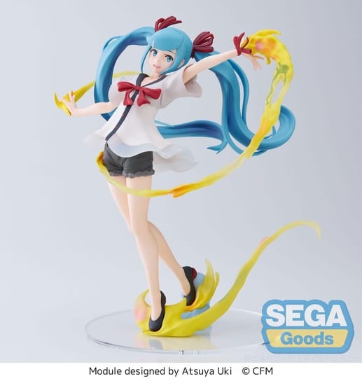 hatsune miku - shiny t.r. - figurka luminasta figurizm 22cm Inna marka