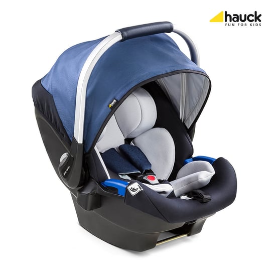 Hauck, iPro Baby Set, Fotelik samochodowy, 0-13 kg, Denim Hauck