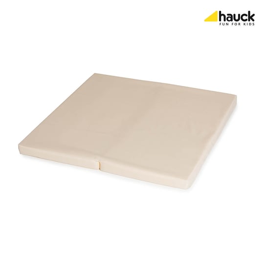 Hauck, Sleeper SQ, Materac składany, 90x90 cm, Uni Beige Hauck