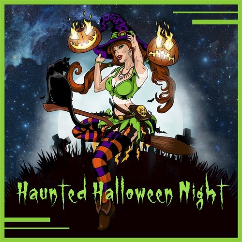 Haunted Halloween Night: Scary Music, Pumpkinhead Horror, Pale Moonlight, Gloomy Evening, Witch Party, Thrilling Sounds Scary Halloween Night Ambient