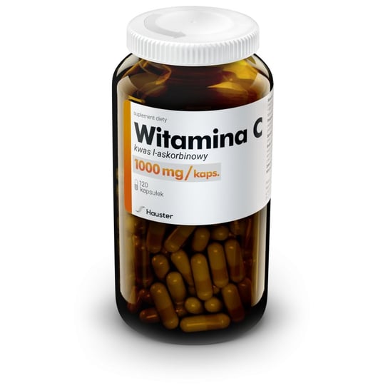 Hauster Witamina C 1000 mg - Suplement diety, 120 kapsułek Hauster