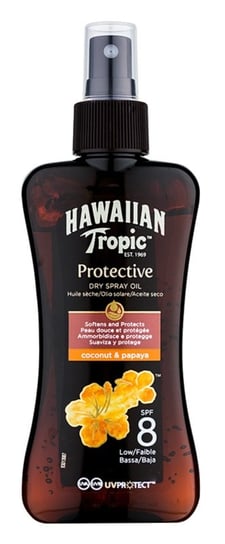 Hawaiian Tropic, Protective Dry Oil, Olejek do opalania SPF8 Hawaiian Tropic