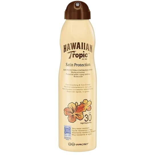 Hawaiian Tropic, Satin Protection, Spray przeciwsłoneczny Sun Spray SPF30 Hawaiian Tropic