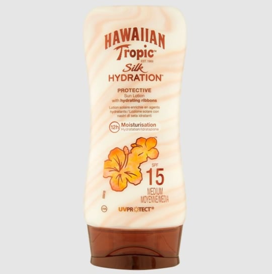 Hawaiian Tropic Silk Hydration, Balsam Do Opalania Spf15, 180 Ml Hawaiian Tropic