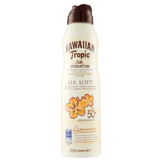 Hawaiian Tropic, Silk Hydration Sun Spray, Spray do opalania SPF50 Hawaiian Tropic
