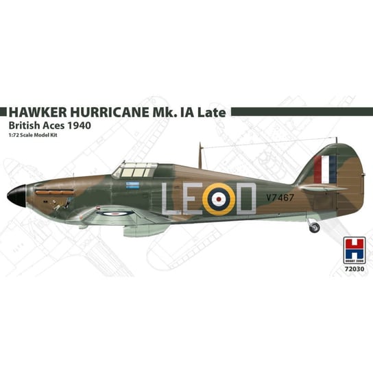 Hawker Hurricane Mk. IA Late 1:72 Hobby 2000 72030 Hobby 2000