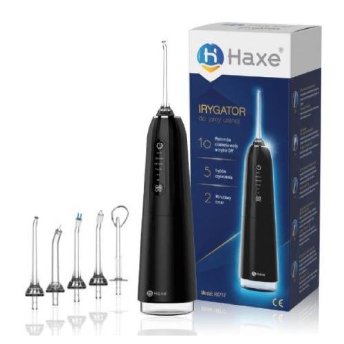 Haxe, Irygator do zębów HX717, Czarny HAXE