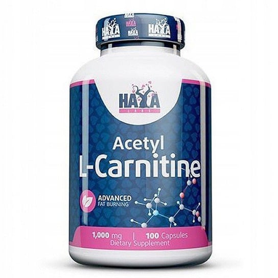 Haya Labs Acetyl L-Karnityny 1000 mg - 100 kapsułek Haya Labs
