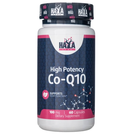 Haya Labs, Koenzym Q10 100 mg - Suplement diety, 60 kaps. Haya Labs