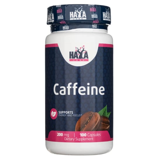 Haya Labs Kofeina 200 mg -  Suplement diety, 100 kaps. Haya Labs