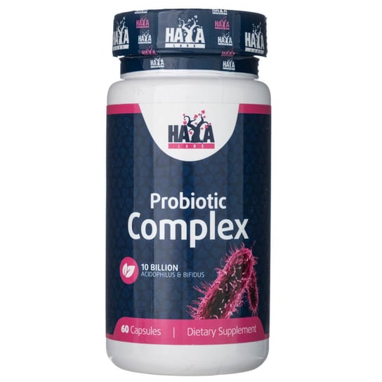 Haya Labs, Kompleks probiotyczny - Suplement diety, 60 kaps. Haya Labs