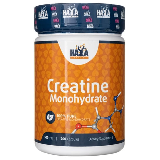 Haya Labs, Monohydrat Kreatyny 500 mg -  Suplement diety, 200 kaps. Haya Labs