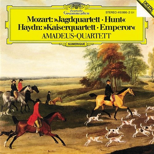 Haydn: String Quartet in C, Op. 76 No. 3, "Emperor" / Mozart: String Quartet in B, KV 458, "The Hunt" Amadeus Quartet