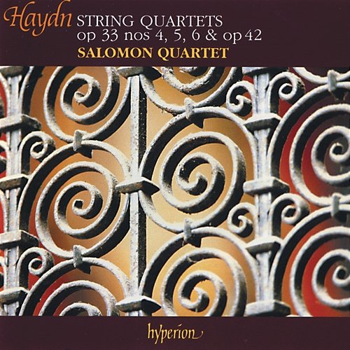 Haydn: String Quartets, Op. 33 Nos. 4-6 & Op. 42 (On Period Instruments) Salomon Quartet