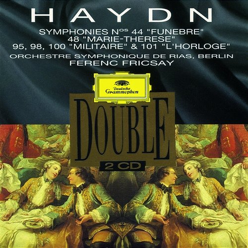Haydn: Symphonies Nos. 44 "Trauer"; 48 "Maria Theresia"; No. 95, 98, 100 "Militär" & 101 "Die Uhr" RIAS-Symphonie-Orchester, Ferenc Fricsay