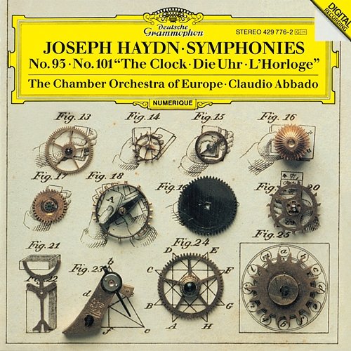 Haydn: Symphonies Nos. 93 & 101 "The Clock" Chamber Orchestra of Europe, Claudio Abbado