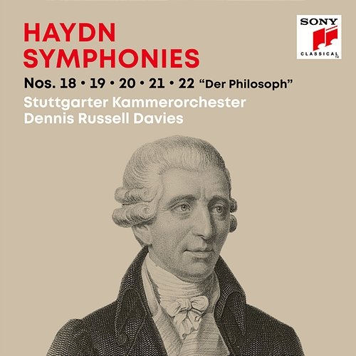 Haydn: Symphonies / Sinfonien Nos. 18, 19, 20, 21, 22 "Der Philosoph" Dennis Russell Davies, Stuttgarter Kammerorchester
