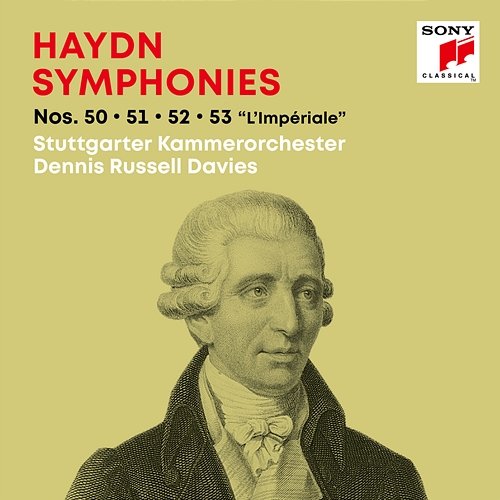 Haydn: Symphonies / Sinfonien Nos. 50, 51, 52, 53 "L'Impériale" Dennis Russell Davies, Stuttgarter Kammerorchester
