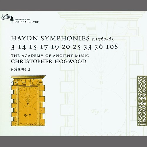 Haydn: Symphonies Vol.2 Academy of Ancient Music, Christopher Hogwood