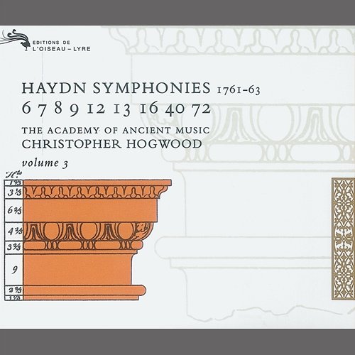 Haydn: Symphonies Vol.3 Academy of Ancient Music, Christopher Hogwood
