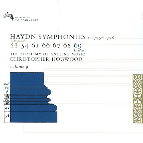 Haydn: Symphonies Vol. 9 Christopher Hogwood, Academy of Ancient Music