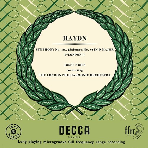 Haydn: Symphony No. 104; Weber: Euryanthe Overture London Philharmonic Orchestra, Josef Krips