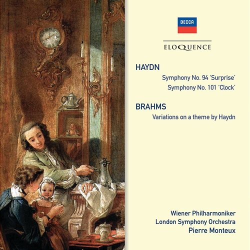 Haydn: Symphony No.94 "Surprise"; Symphony No.101 "Clock"; Brahms: Variatiations on a theme of Haydn Wiener Philharmoniker, London Symphony Orchestra, Pierre Monteux