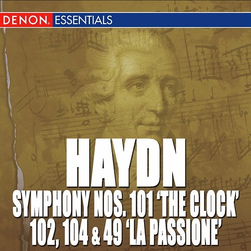 Haydn: Symphony Nos. 101 "The Clock", 102, 104 & 49 "La passione" Rudolf Barshai, Moscow Chamber Orchestra