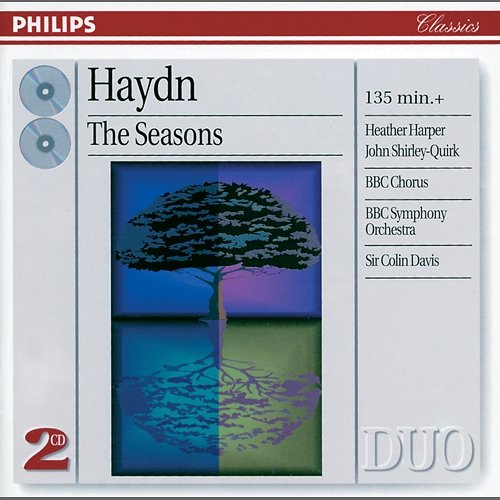 Haydn: Die Jahreszeiten - Hob. XXI:3 / 4. Winter - "As he draws nigh, as yet appall'd" - "Let the wheel move gaily" Heather Harper, Ryland Davies, John Shirley-Quirk, BBC Chorus, BBC Symphony Orchestra, Sir Colin Davis